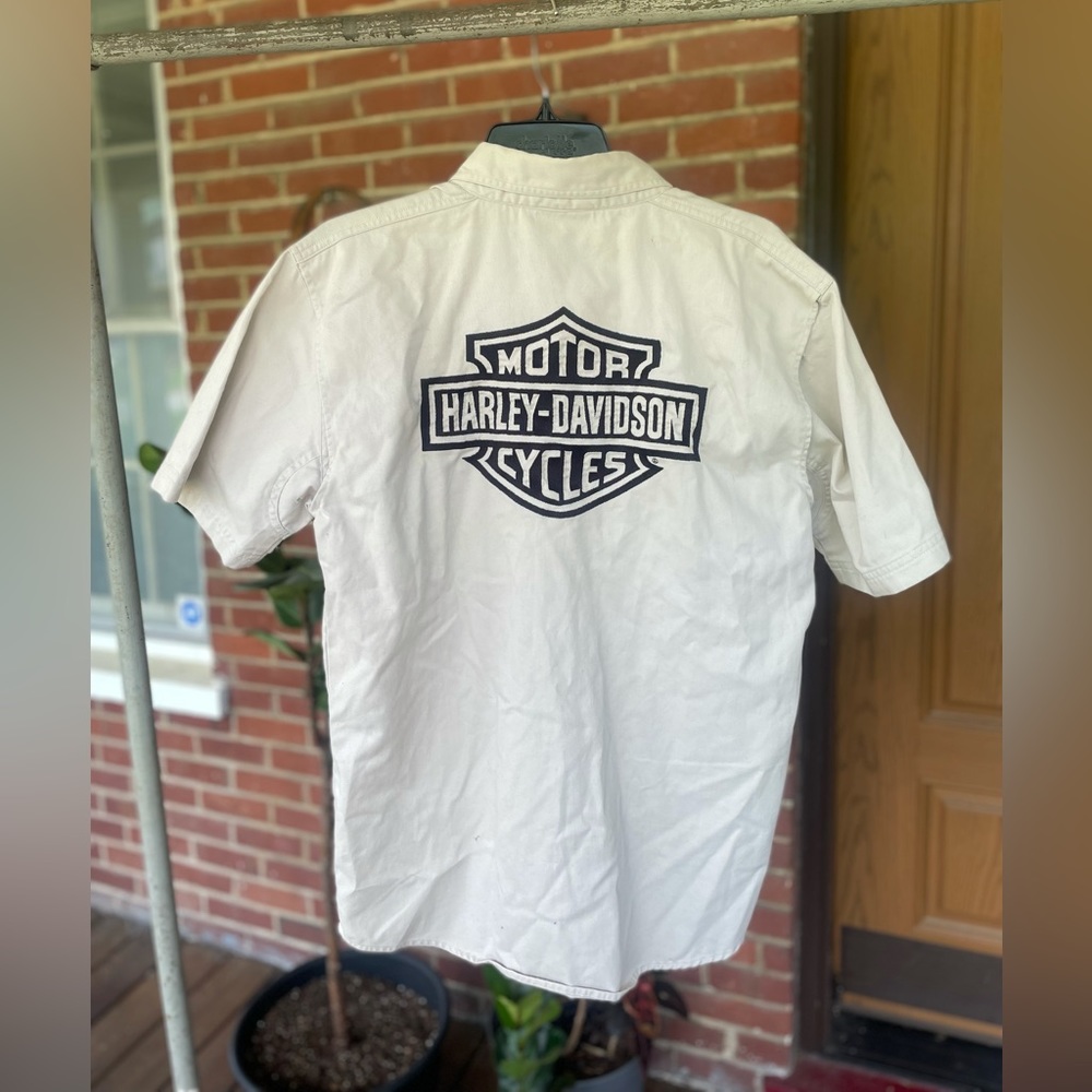 Harley Davidson Mechanic’s Shirt (Men’s Size Small)